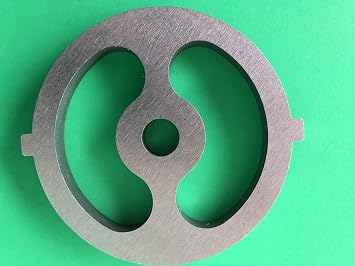 MEASURE! #12 X Sausage Stuffer disc for STX TurboForce 3000 electric meat grinder Plate MEASURE. MEASURE. MEASURE. 2 3/4" 69 mm plus tabs diameter. NO RETURNS ON THIS ITEM