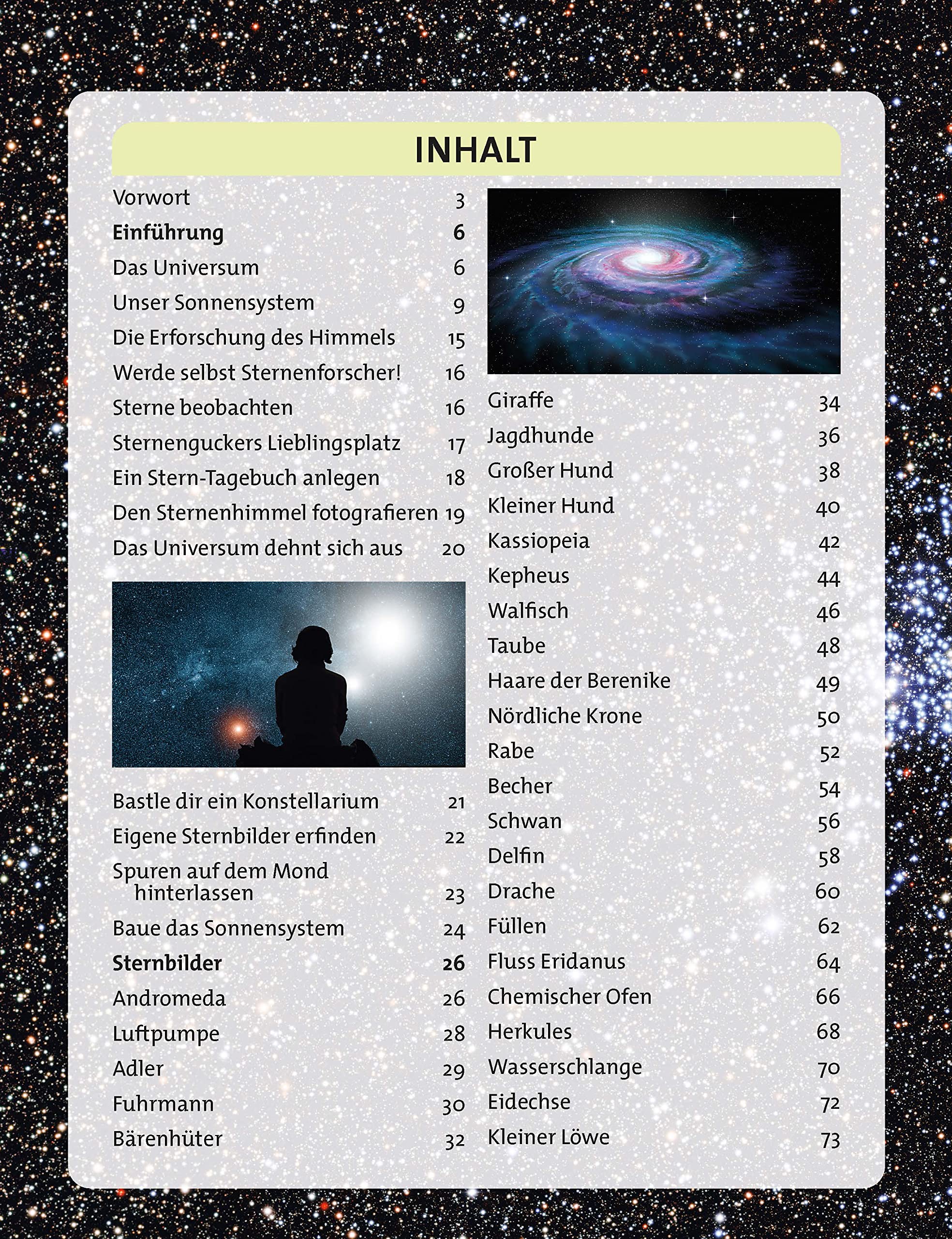 Mein Sternenhimmel: Eine Entdeckungsreise zu Sternbildern, Planeten & Co.: Eine Entdeckungsreise zu Sternbildern, Planeten & Co. - Mit gnazseitigen Sternbild-Folien
