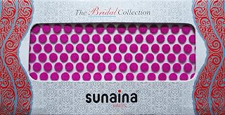 Sunaina Bridal Collection Dark Pink Bindis for Women [SBCDP103] (size-3) (Size 6mm)