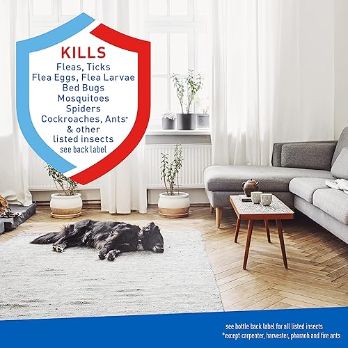 Miniatura 2 de Espray para pulgas y garrapatas Adams de 24 onzas