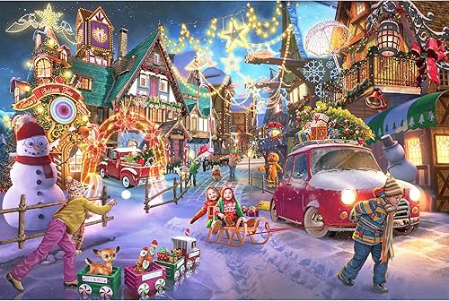 Tektalk Rompecabezas para adultos de 1000 piezas, rompecabezas de 1000 piezas para adultos y niños como juegos educativos, entretenimiento familiar