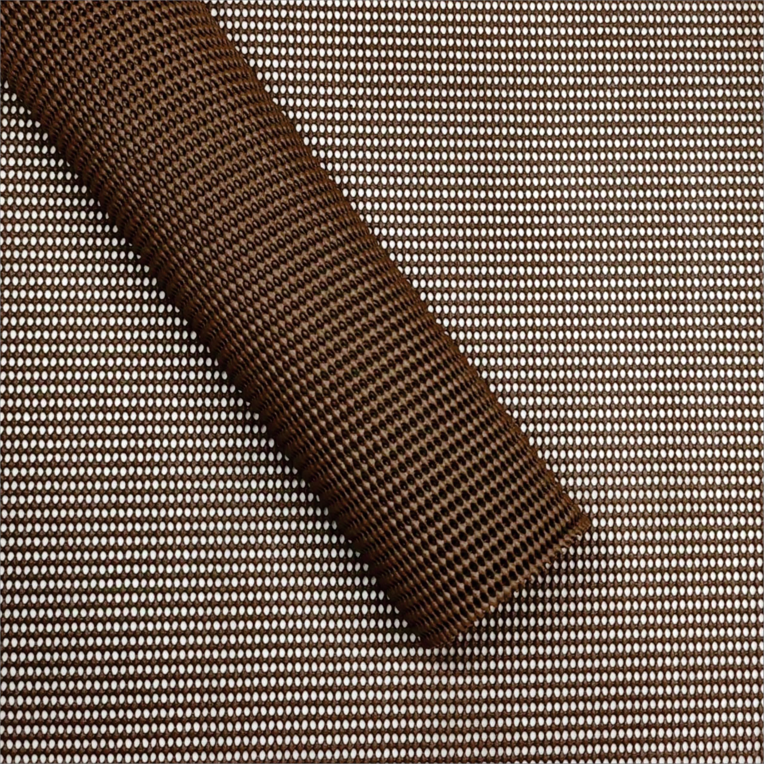 Multipurpose 45cm x 3m Waterproof EVA Anti Slip Mat for Kitchen, Bathroom Cabinet Kitchen Drawer Shelf Mats Liner Sheets Roll, Non-Slip Fridge Mat, Table Mat (45cm x 3 Metres Roll, Brown)