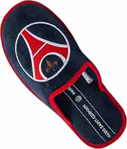 Pantofole Ufficiali Paris Saint Germain PSG | Collezione Licenziata | Per Tifosi | Materiale Poliestere