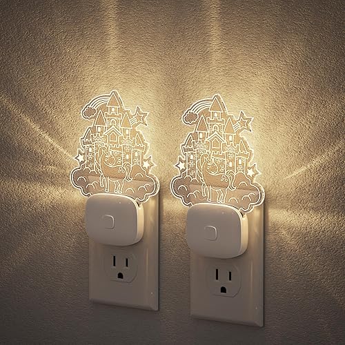 Miniatura 14 de JandCase Luz nocturna, luces nocturnas automáticas que se enchufan a la pared, del atardecer al amanecer, paquete de 2 unidades de luz nocturna