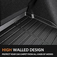 Vista 7 de Juego de alfombrillas de carga para todo tipo de clima, para Honda HRV (incluye híbrido) 2023-2026/Acura ADX 2025-2026 para todo tipo de clima