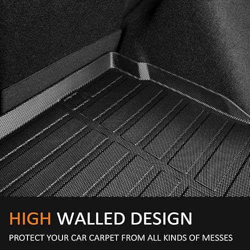Miniatura 4 de Forro de carga para todo tipo de clima para RAV4 2019-2024 y RAV4 híbrido 2019-2024, alfombrilla de maletero de automóvil de ajuste personalizado,