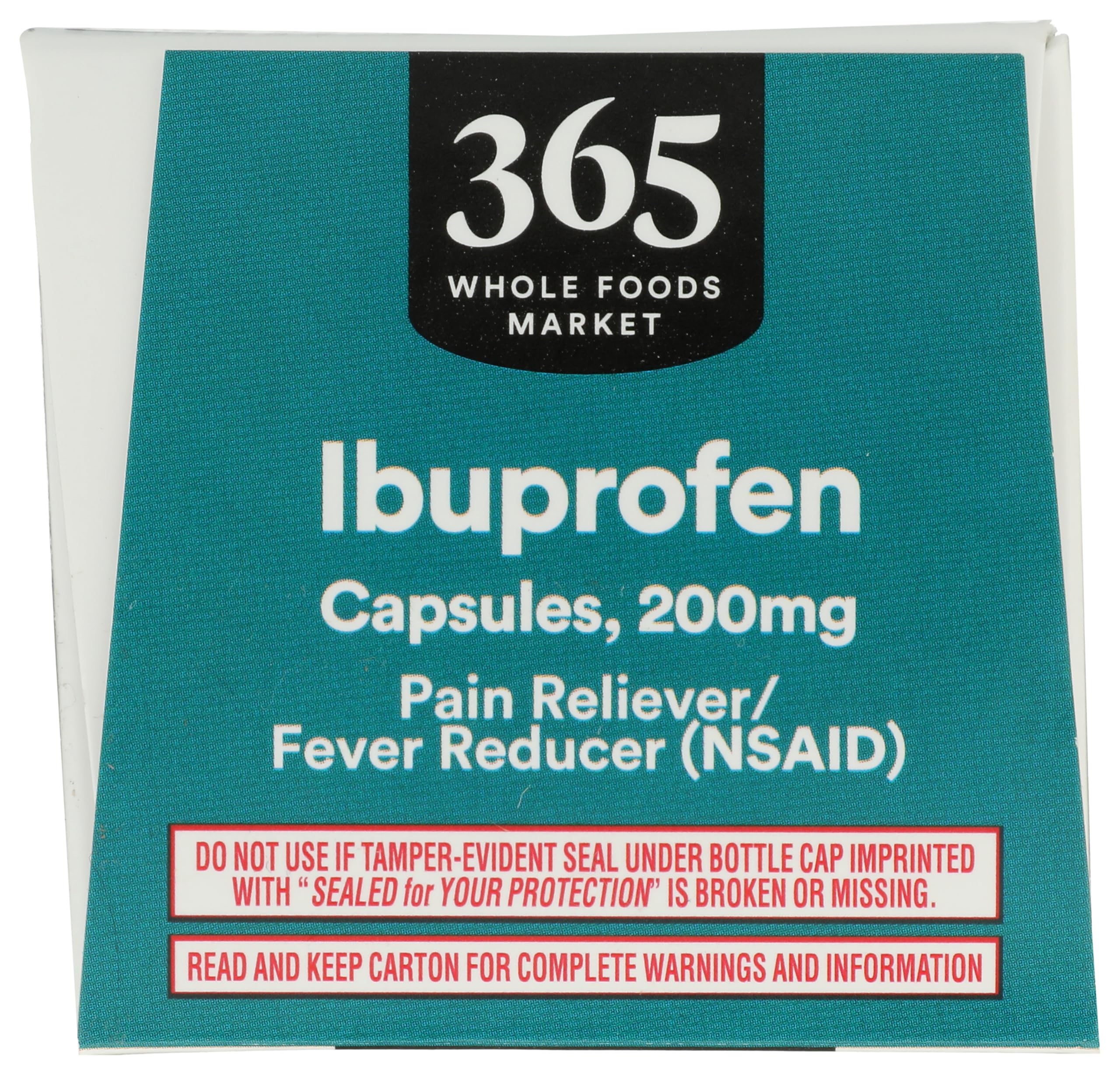 365 by Whole Foods Market Ibuprofen Soft Gels, 100 CT — Amazon image 7
