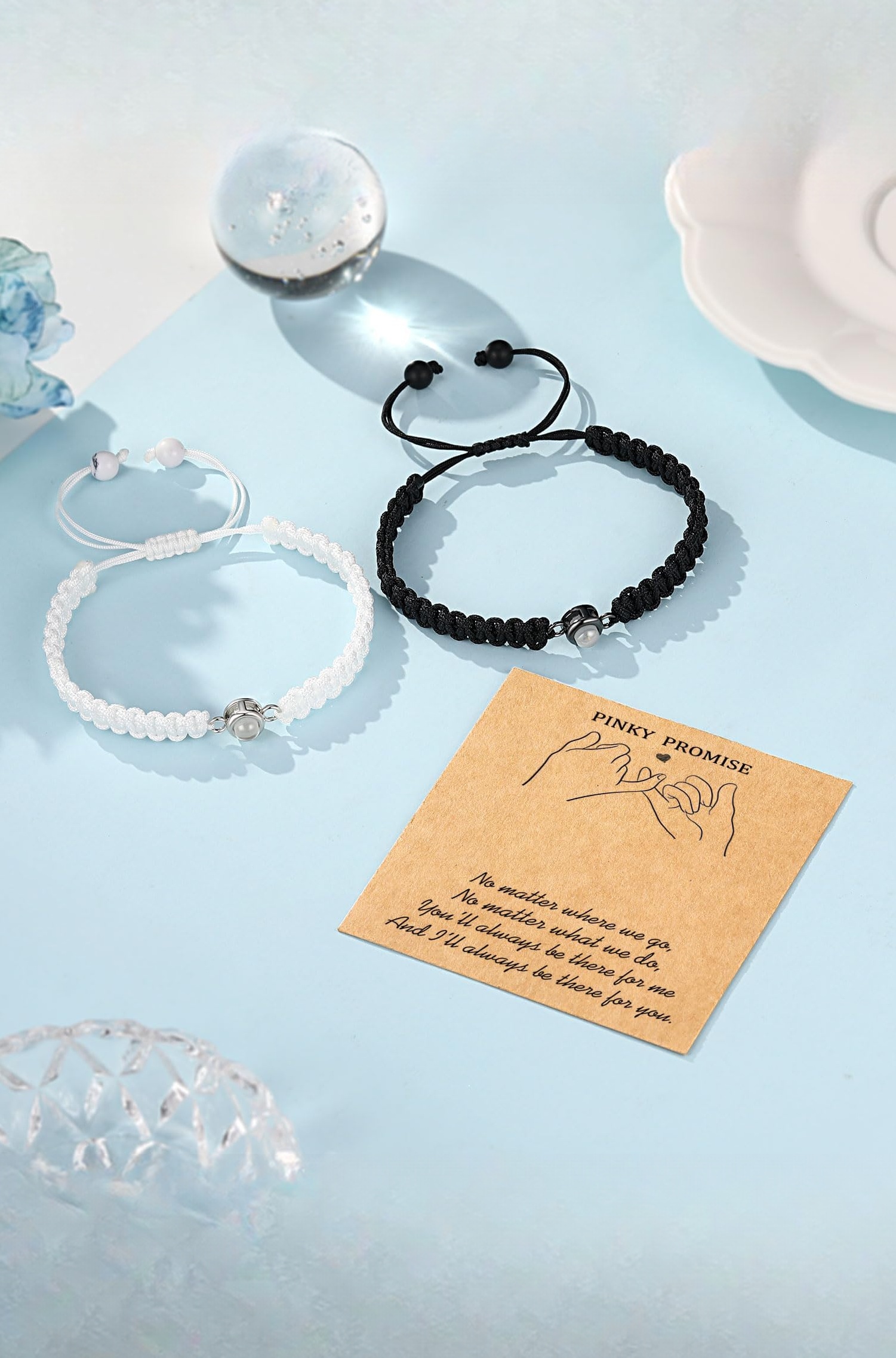 I Love You 100 Languages Bracelets, Couples Gifts for Boyfriend, Girlfriend, My Love, Soulmate, Anniversary Valentines Day Birthday Christmas Gift for Women Men