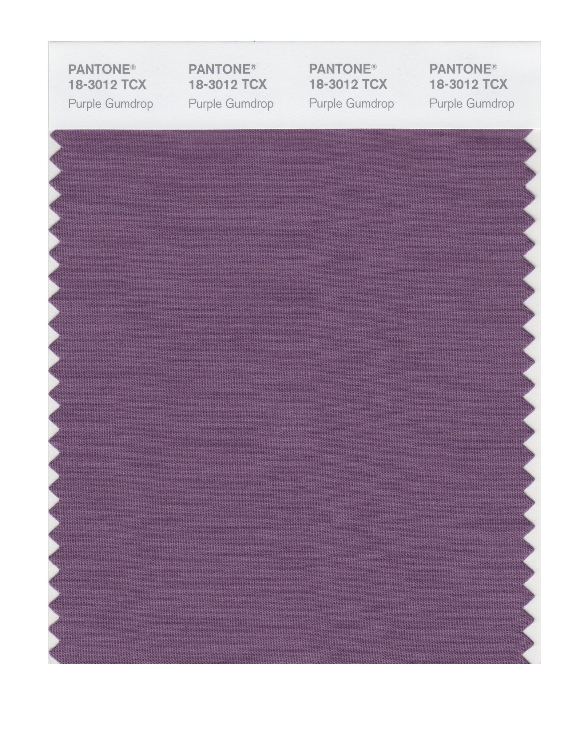 Échantillon Pantone Smart 18-3012X Violet Gumdrop pour éviter les erreurs de teinture