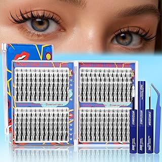 Kit de racimos de pestañas de manga natural, ...