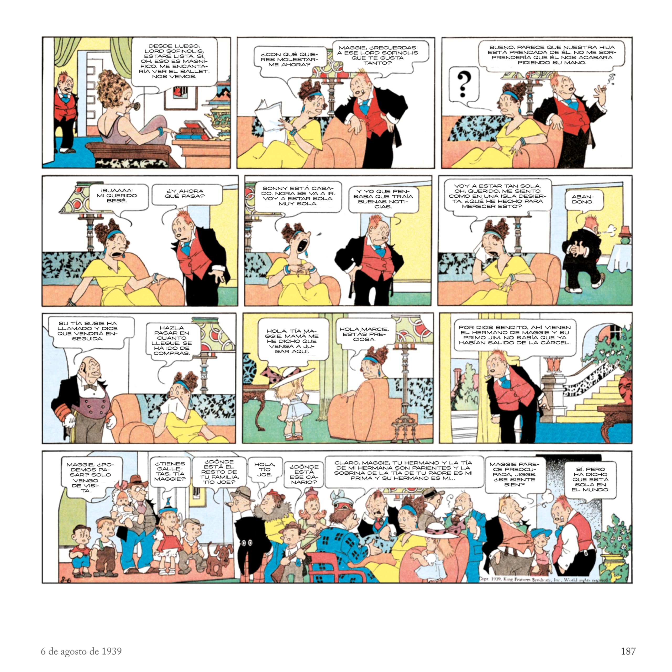 BRINGING UP FATHER (1939-1940) (COMICS Y NOVELAS GRAFICAS)