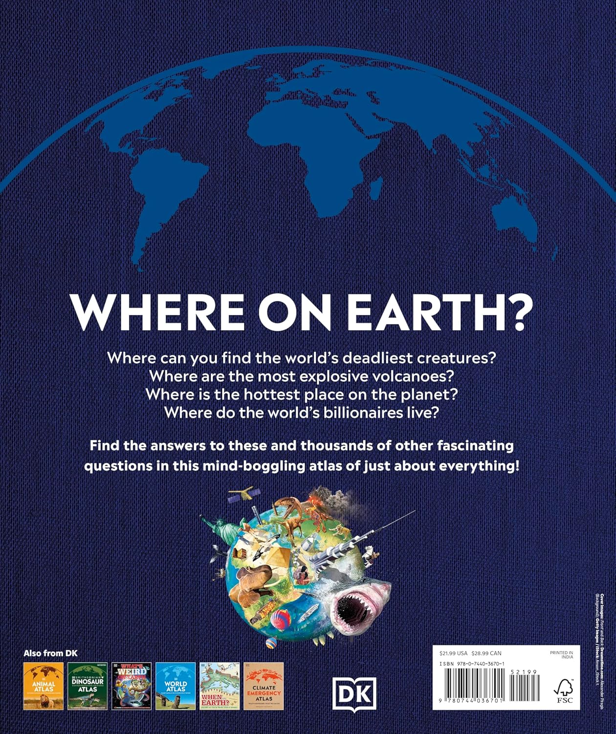 Where on Earth?: Geography As You've Never Seen It Before (DK Where on Earth? Atlases) - Image 2