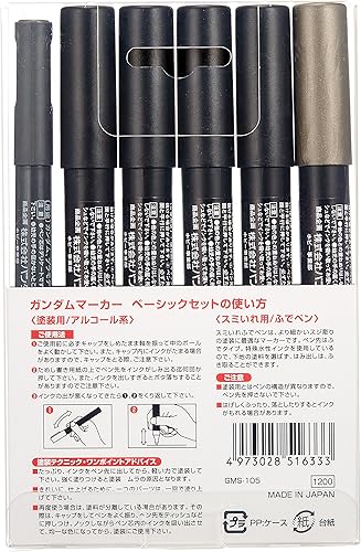 Miniatura 2 de Juego de marcadores básicos GSI Creos de Gundam (6 marcadores).