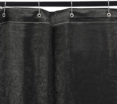 Portable Fitting Room, Black, Modern, 33.4*31.4*78.7 inches, 55.12-66.14lbs Capacity, Privacy Curtain, Easy Assembly