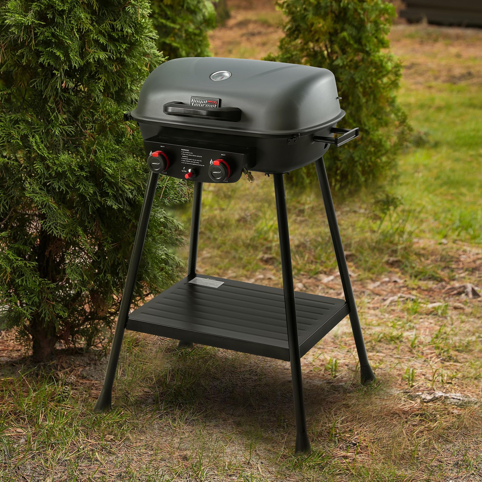 Royal Gourmet Portable 2-Burner Grill - Camping & Tailgating -10