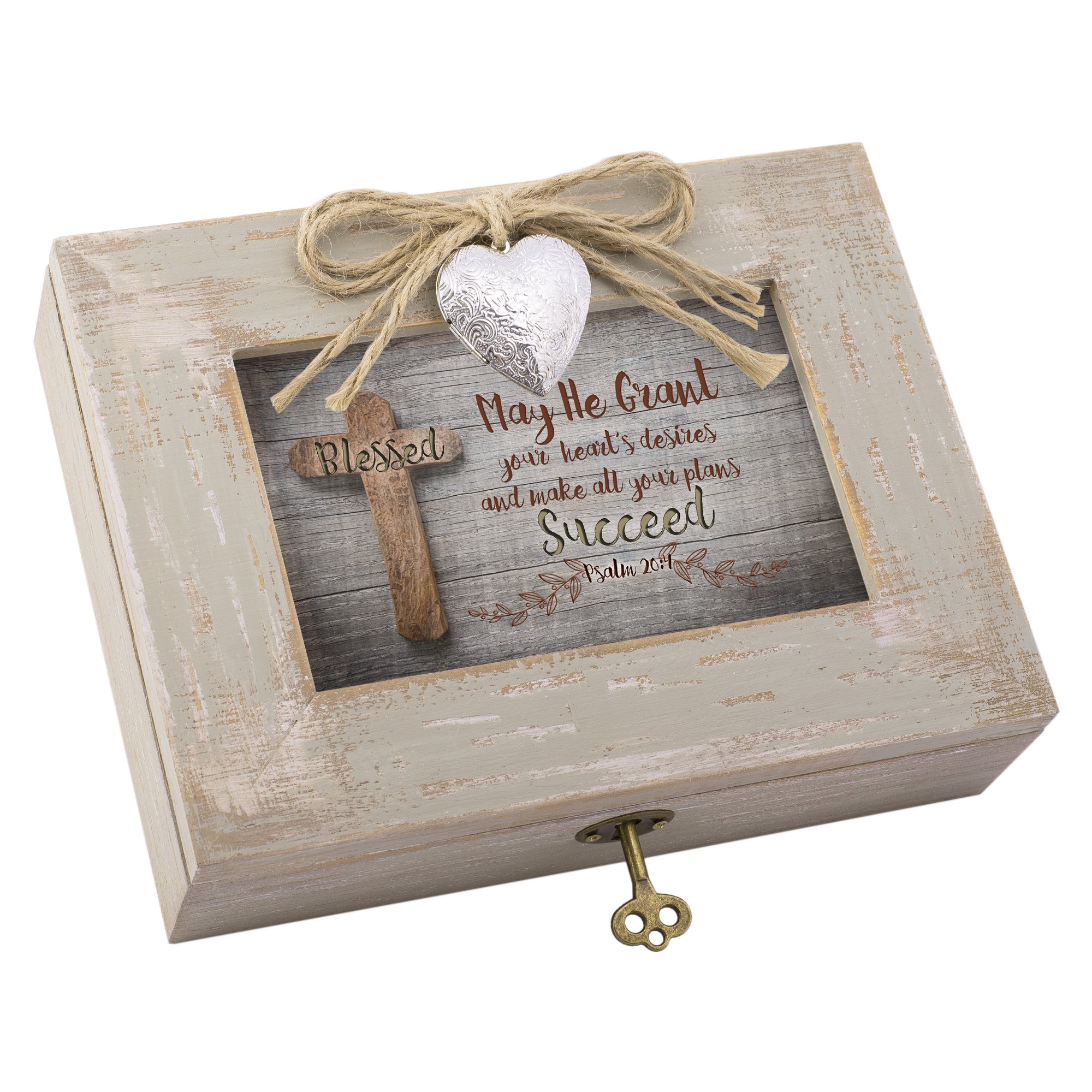 Cottage Garden Love Family Special Moments Boîte à Bijoux Avec Inscription « You Light Up My Life