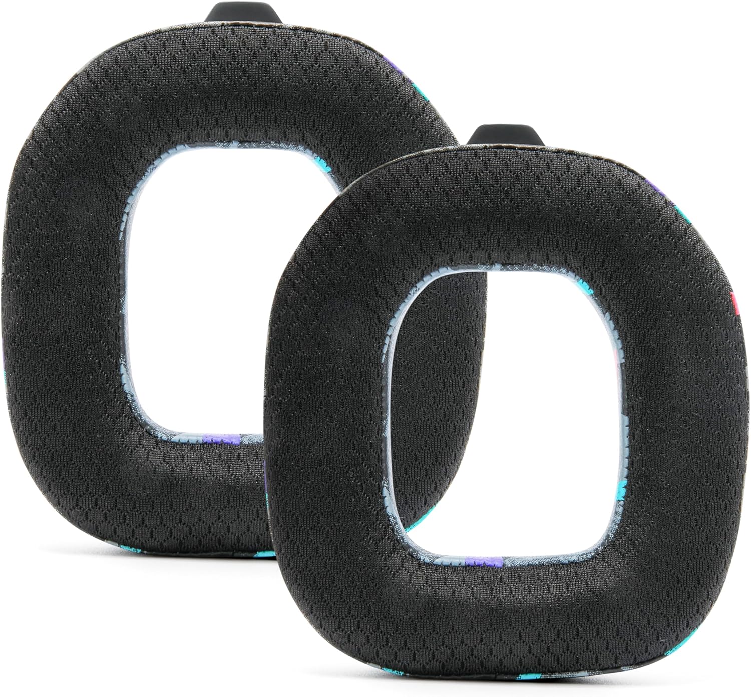 WC Freeze A40- Hybrid Fabric Cooling Gel Replacement Earpads for Astro A40 TR Only, Made by Wicked Cushions, Improved Durability, Thickness and Sound Isolation | 90's Black