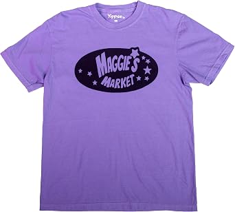 Yippee! Maggies Market T-Shirt - Machine Washable, 100% Cotton, Christian Apparel for Adults - Official Merchandise