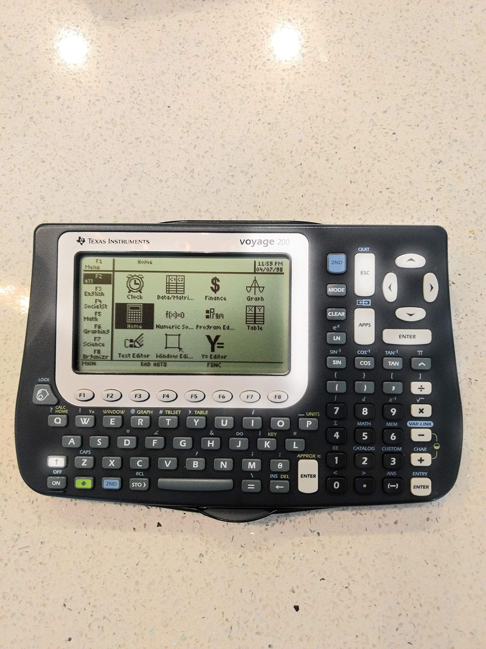 TEXAS TI-VOYAGE 200, GRAPHING LEARNING CALC TIVOY200 by TEXAS INSTRUMENT