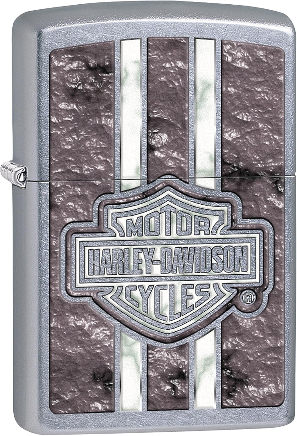 Zippo "Harley Davidson Purple Street Chrome Lighter