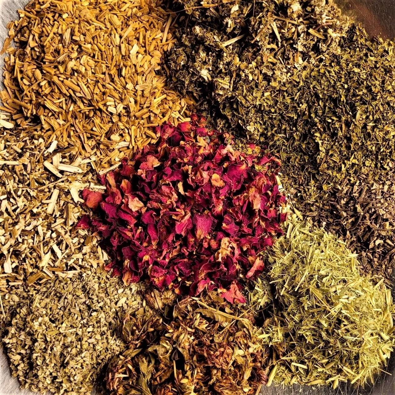 MENOPAUSE TEA – Natural Support for Hot Flashes – Formulated by Master Herbalist Khabir – Organic Loose-Leaf Herbal Blend – Caffeine-Free, Non-GMO, No Additives