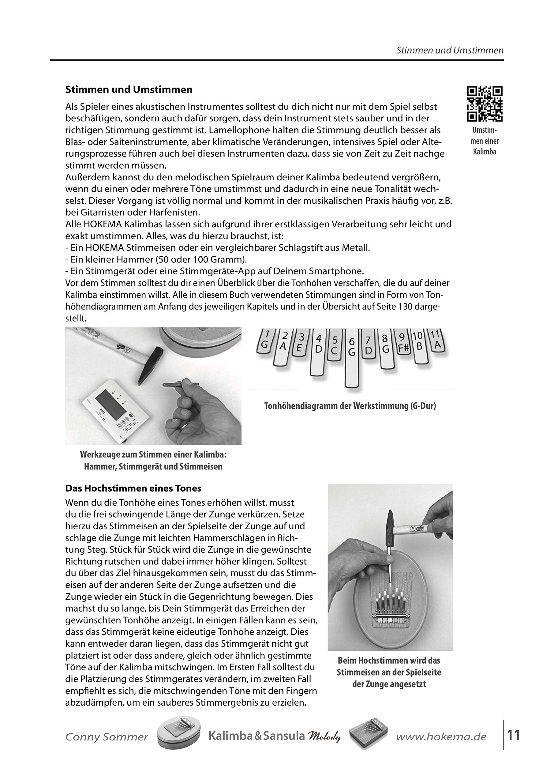 Das große Lehrbuch für Kalimba & Sansula Melody