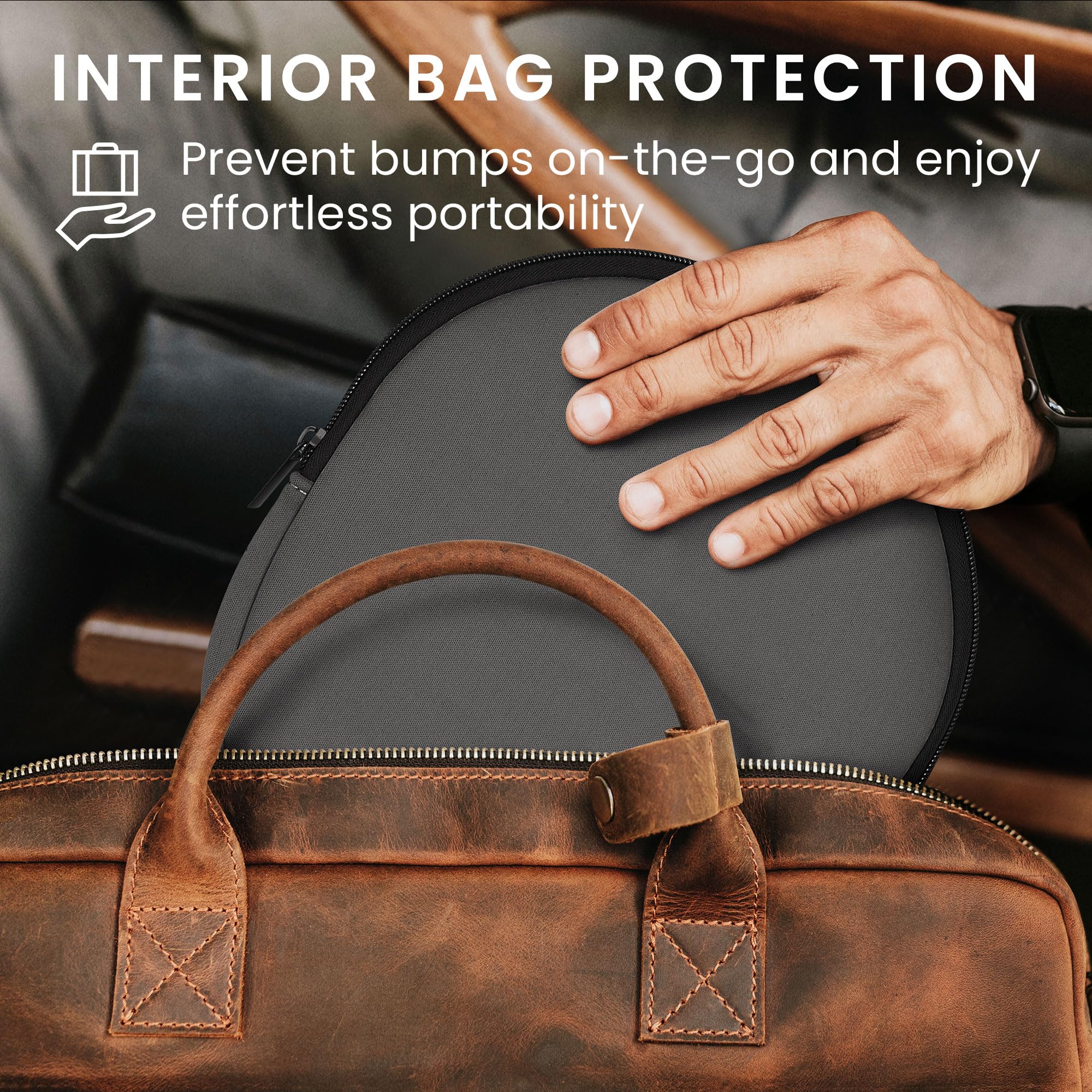 Kwmobile Hoes Geschikt Voor Sony WH-CH520 / WH-CH510 - 22,5 X 17 Cm Beschermhoes Voor Headset In Donkerblauw Van Neopreen - View #13