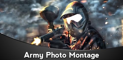 Montagem da foto do exército