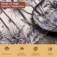 Vista 326 de Maison d' Hermine Delantal 100% de algodón para mujeres con bolsillo de cocina delantal de chef para hombres, decoración de Pascua