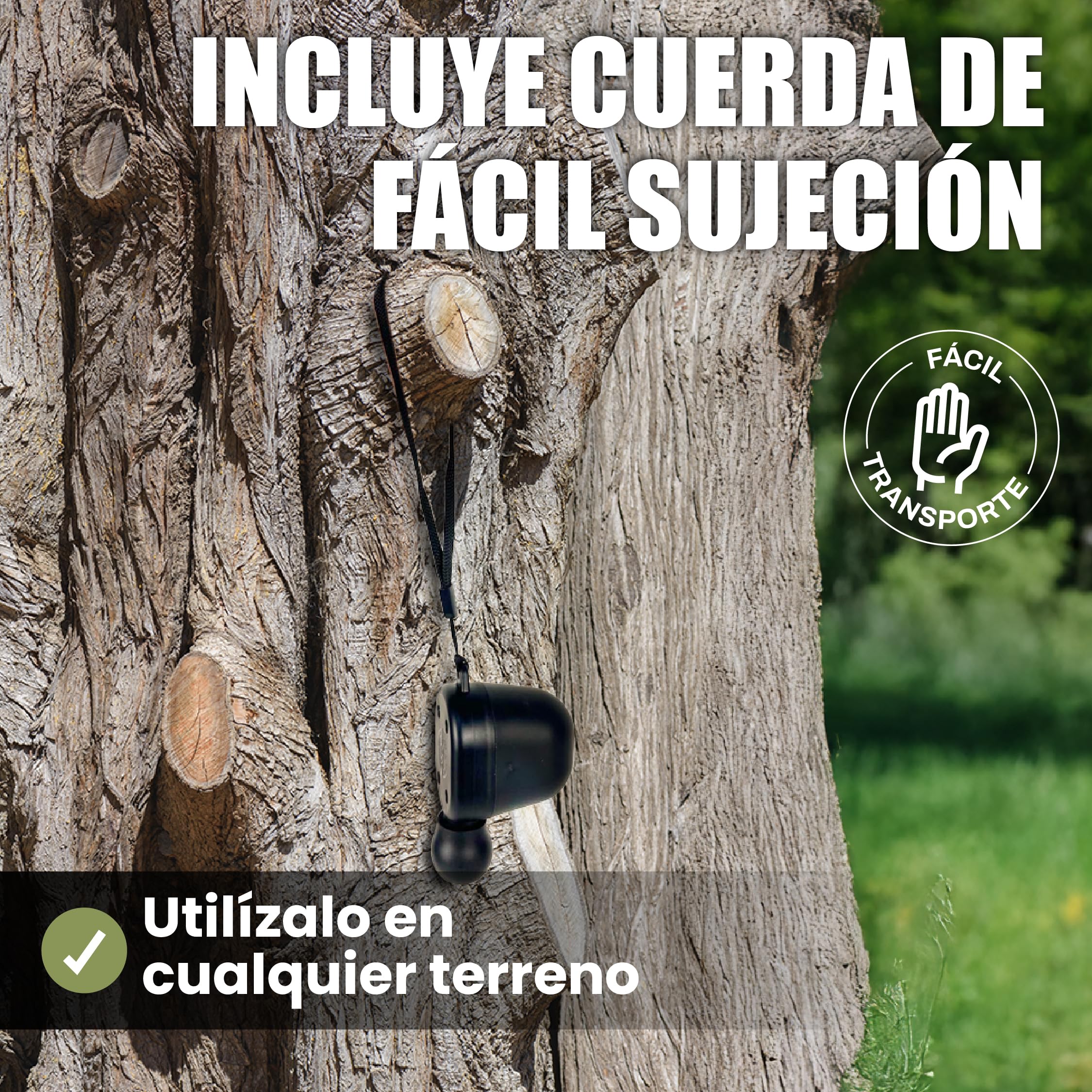 BUTTOLO PARA CORZO Y RECLAMO CORZO. Original Buttolo para corzo en celo, reclamo ideal para atraer y aumentar el éxito del corzo I El Buttolo incluye cuerda y manual instrucciones en varios idiomas. — view 5