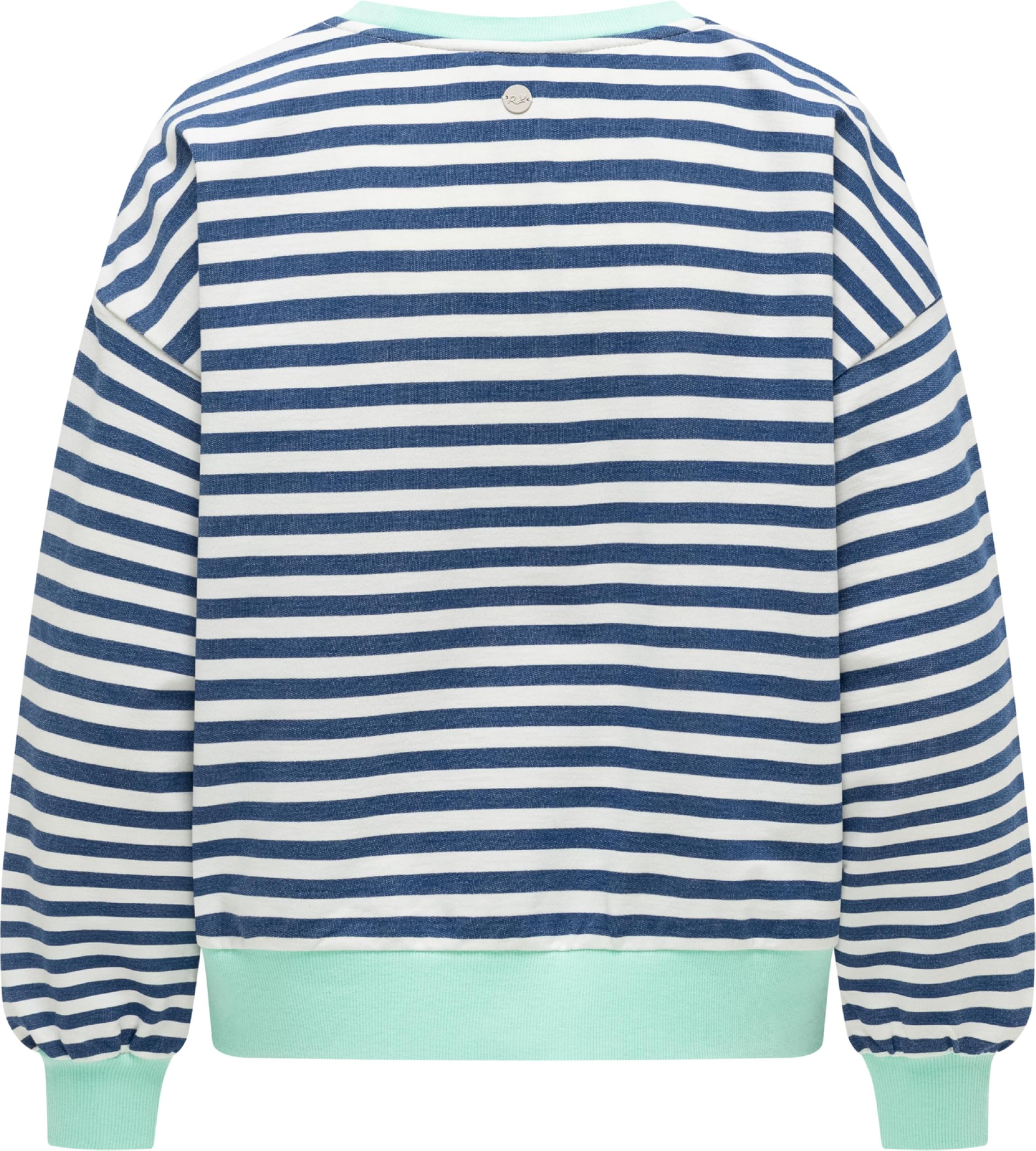 Ragwear Damen Pullover lässiges Oberteil Sweater mit maritimen Streifenmuster Wuss Stripes XS-XXL
