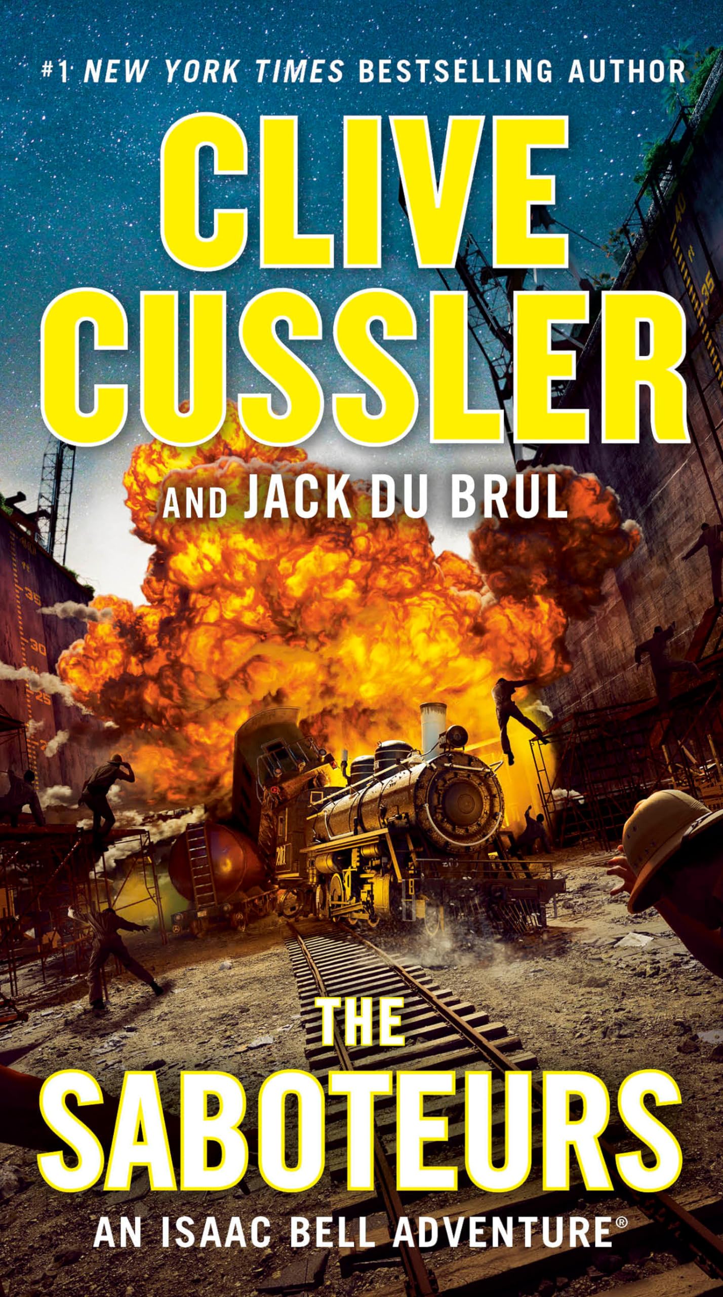 Cover of The Saboteurs (An Isaac Bell Adventure)