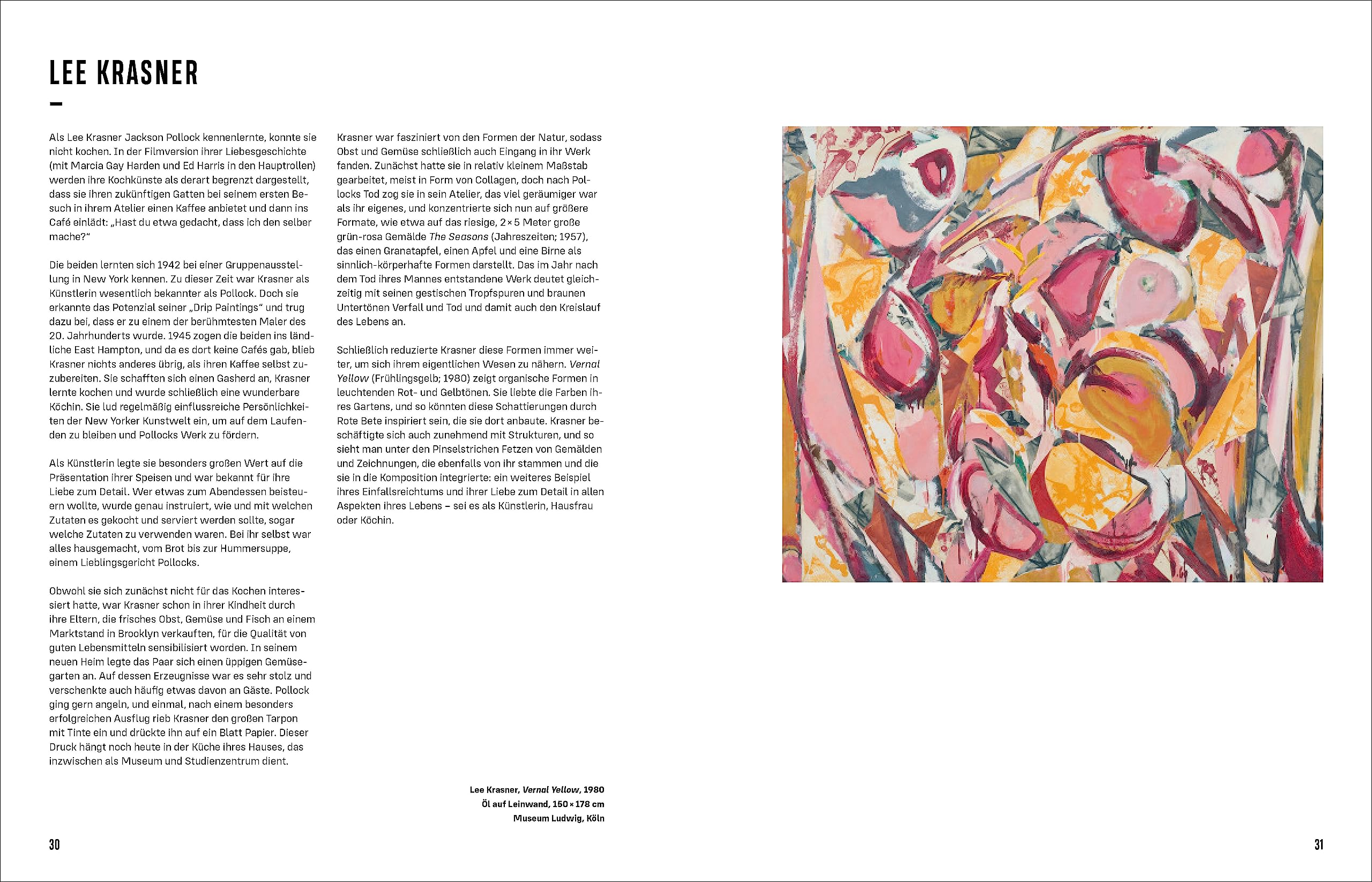 Kunst Kochen: 52 Rezepte inspiriert von Kunstwerken, von Mark Rothko bis Frida Kahlo. - Das Kunst-Kochbuch