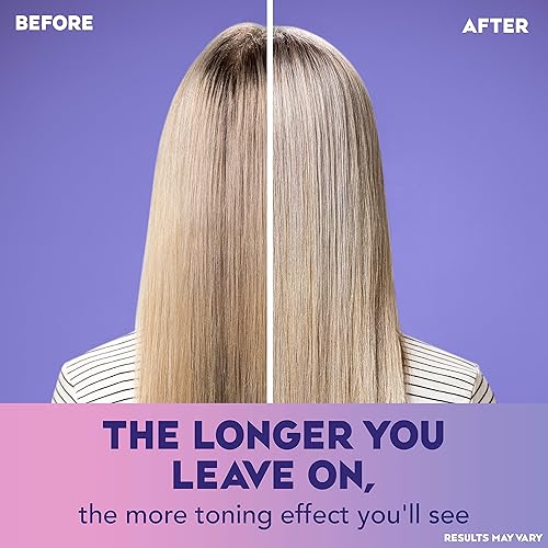 Miniatura 3 de OGX Rubio Enhancer  Gotas tonificantes moradas tono rubio para personalizar tu cabello rubio plateado pre-aligerado rubio natural con queratina sin