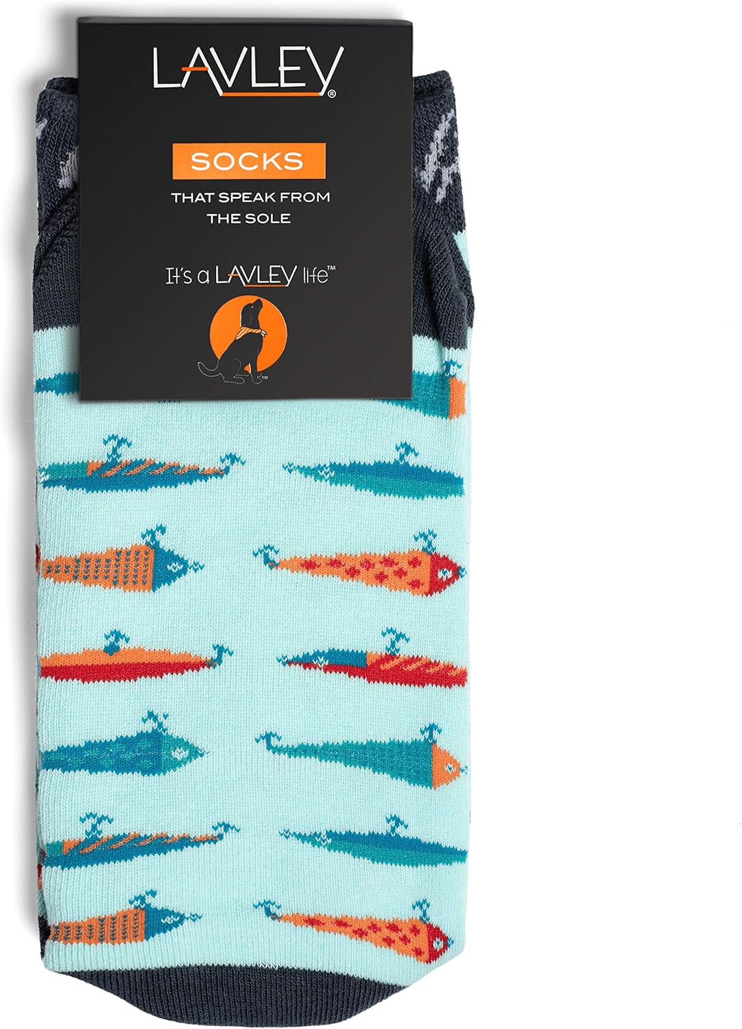 I'd Rather Be - Funny Novelty Socks Stocking Stuffer Gift For Men and Women (Fishing Lures) : Clothing, Shoes & Jewelry