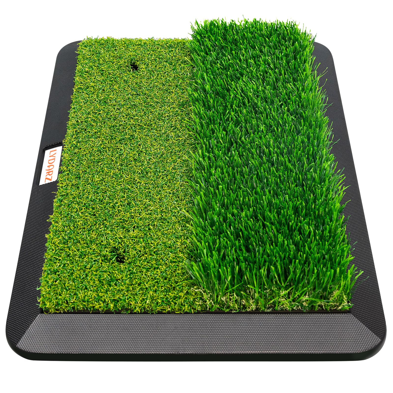 Dual-Turf Portable Golf Training Equipment - Fairway & Rough Turf Golf Mat, Golf Hitting Mat, Golf Practice Mats with Turf for Chipping & Swing Practice - Ideal Golf Practice Mat for Home and Backyard