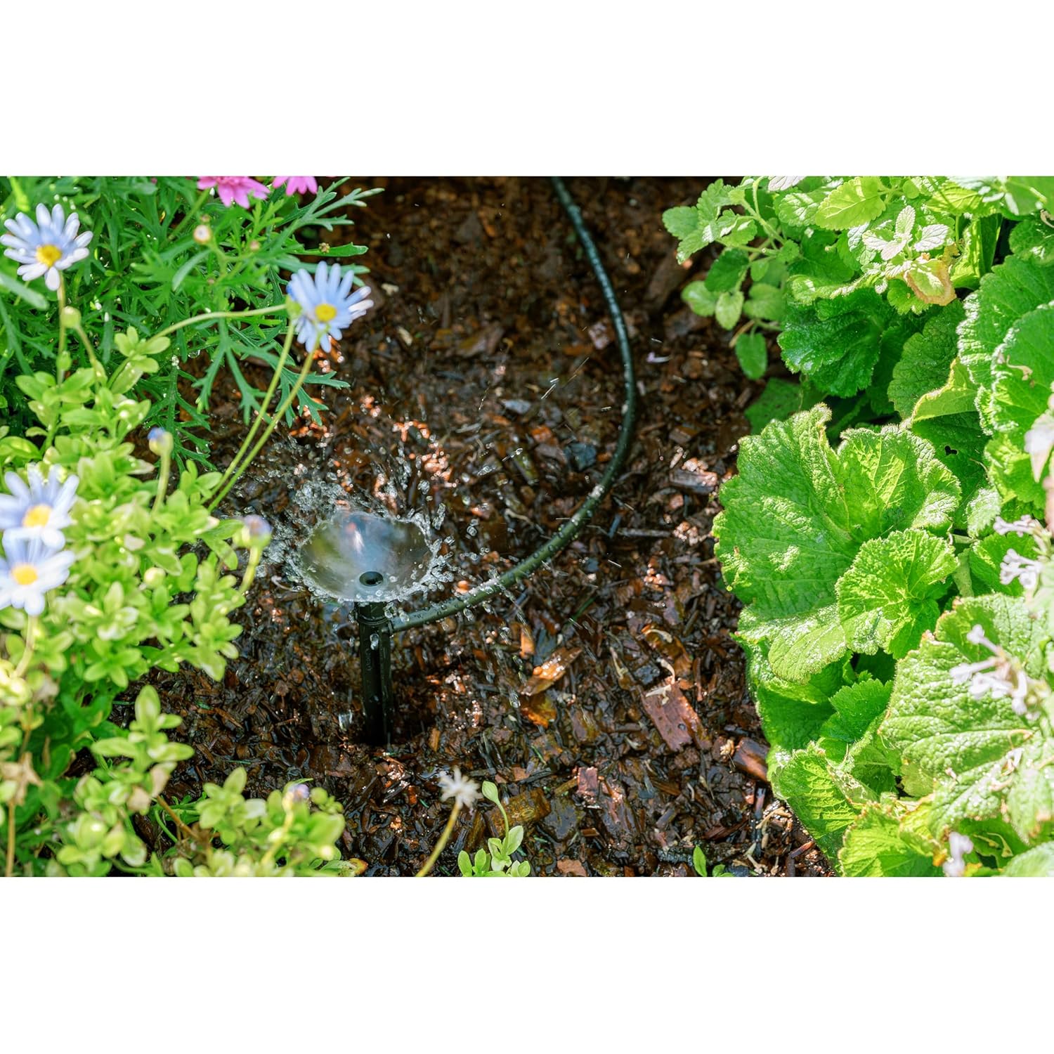 Orbit 56309 Planter Drip Irrigation Kit - 30ft Complete Watering System with Adjustable Micro-Bubblers for Container Gardens