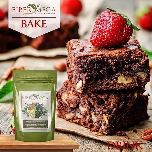 Miniatura 8 de Fibra prebiótica todo en uno y desintoxicación  Semillas orgánicas de lino y chía de primera calidad  Alivio del estreñimiento y la hinchazón  Fibra