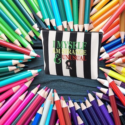 Miniatura 4 de FOTAP Lydia Regalo de película de terror, regalo de Lydia, bolsa de maquillaje, bolsa de Halloween, regalo de gusano de arena, regalo gótico,