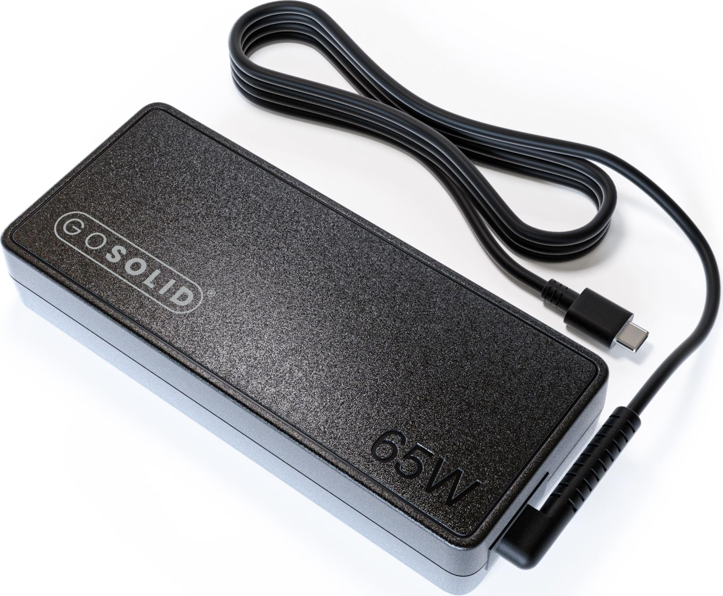 GO SOLID! Chargeur 65W Compatible avec Xgimi MoGo 3 Pro Projecteur Portable Intelligent