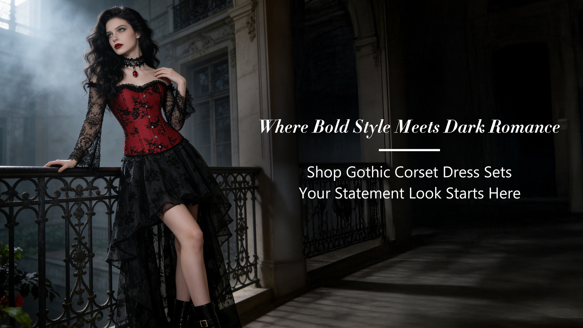 kimring corset dress Amazon.com: Kimring Women's Victorian Steampunk Overbust Corset Bustier Top with Off Shoulder Long Sleeves Black Small: Clothing, Shoes & Jewelry