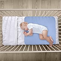 Vista 2 de Utopia Bedding Almohadillas lavables reutilizables 18" x 24" (Paquete de 4), almohadillas de cama impermeables de alta absorción para incontinencia