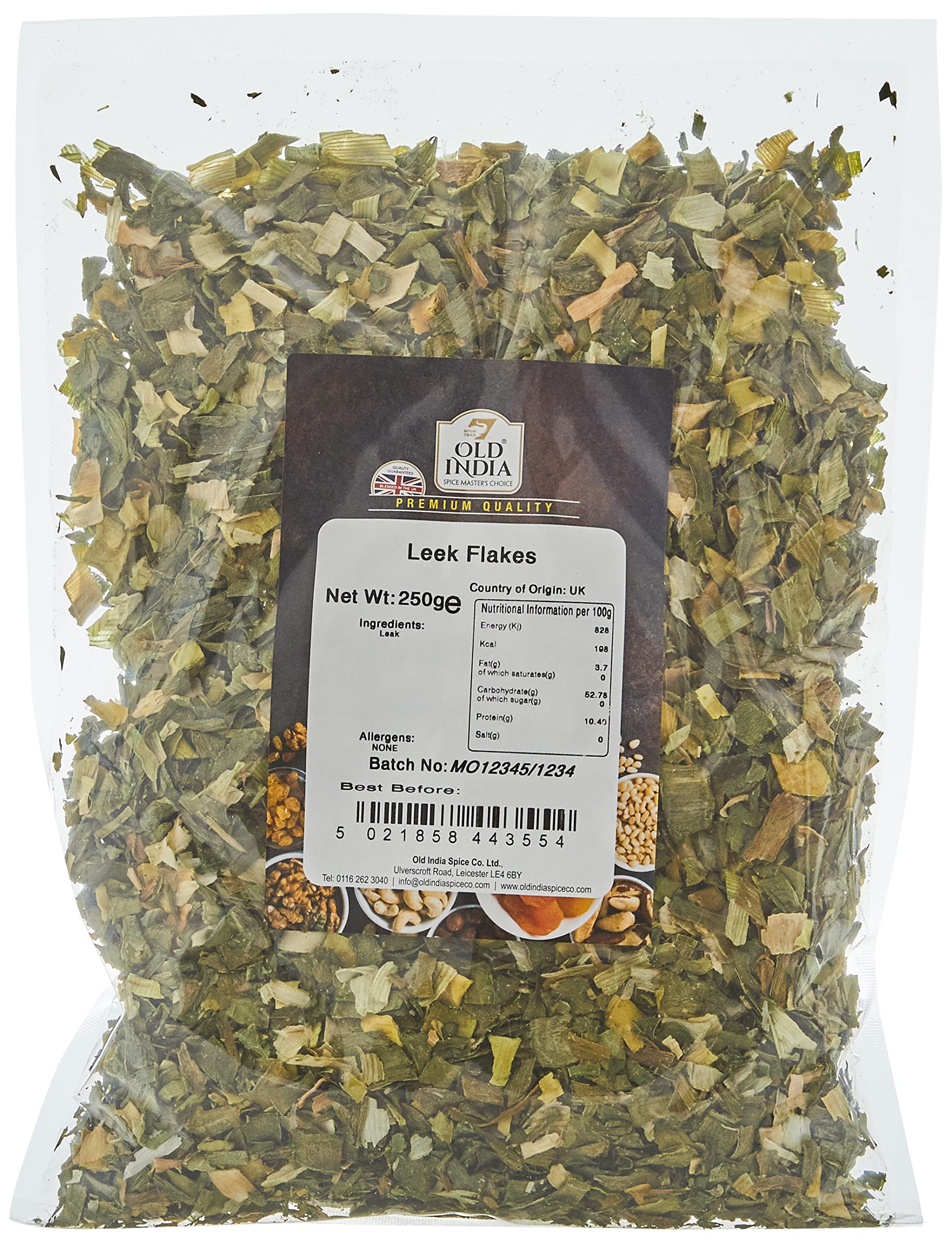Old India Leek Flakes 250g