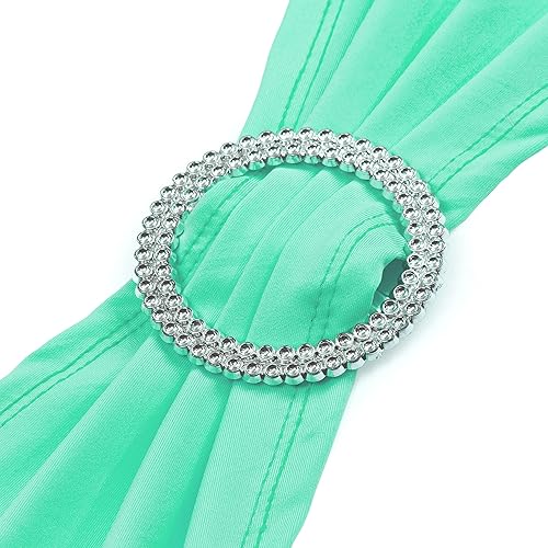 Miniatura 3 de MDS - Paquete de 25 bandas elásticas de elastano para silla, con lazo, banda elástica de alta calidad con hebilla deslizante, lazos elásticos para