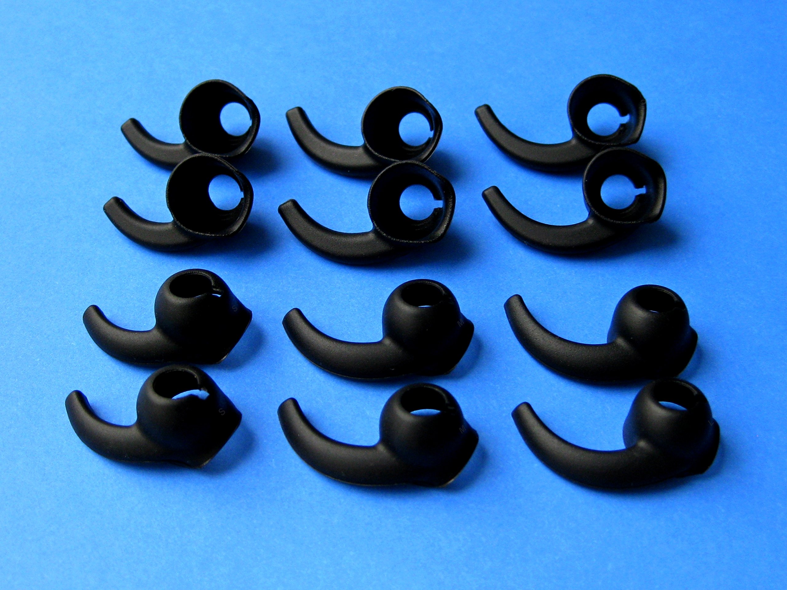 6pcs 3 Paia S/M/L (L R) Orecchio Stabilizzatori Helper Auricolari Per - Foto 7