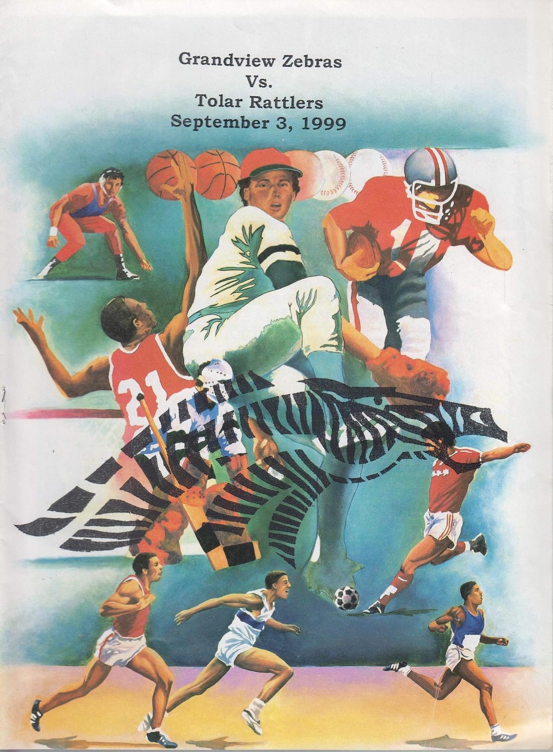 1999 Grandview Zebras vs Tolar Rattlers Texas High School Baseball