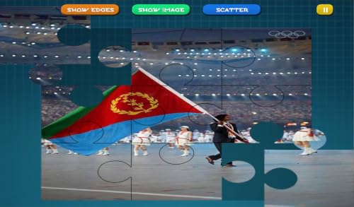 I Love Eritrea Jigsaw Puzzle – vue 4