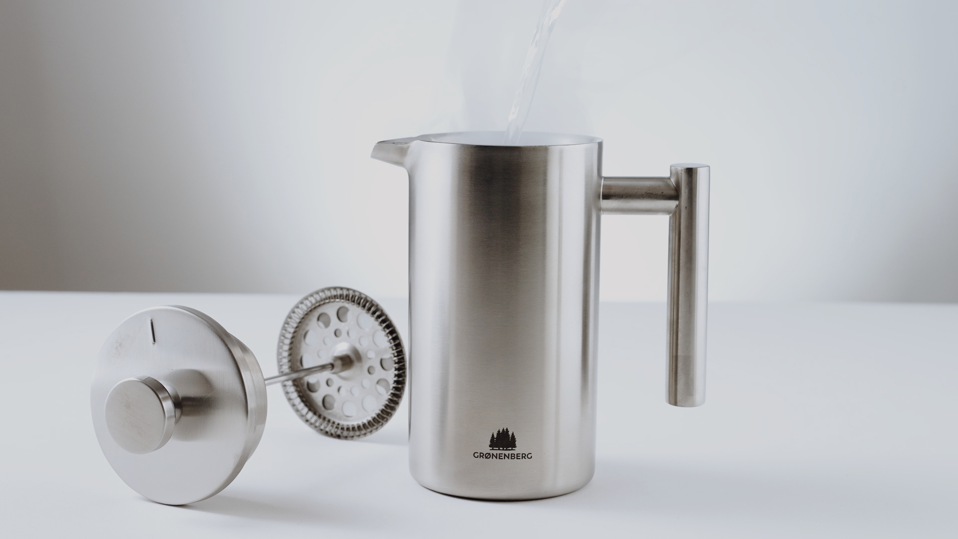 Groenenberg Cafetière à Piston | French Press Avec Filtres De Rechange | 0,6 Litre (3 Tasses