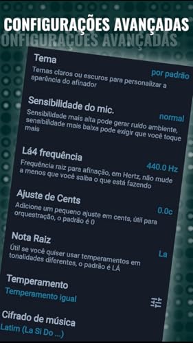 Afinador Lite - Instrumentos