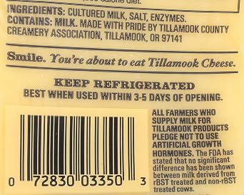 TILLAMOOK Vintage White Cheddar Cheese Deli, Extra Sharp, 7 Ounce (Pack of 12)